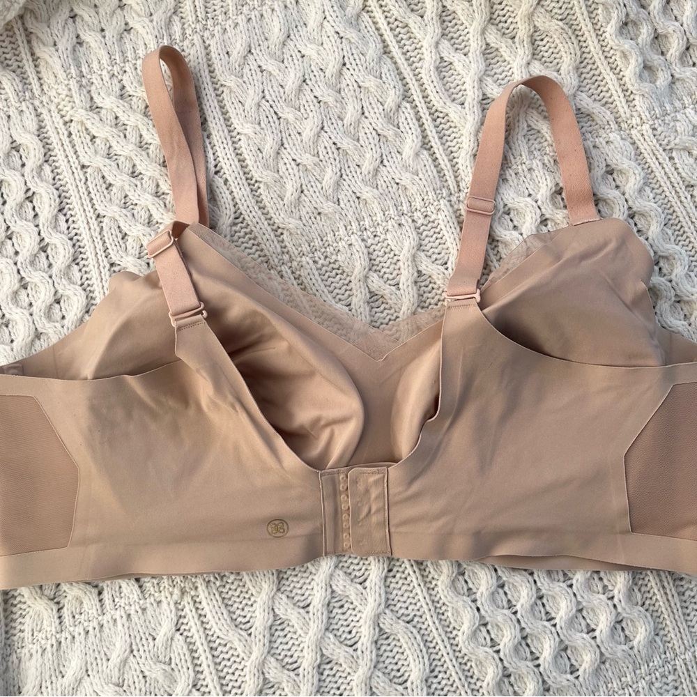 Honeylove Crossover Women Bra Beige Wireless Support Smoothing - Size 3X - Picture 5 of 11